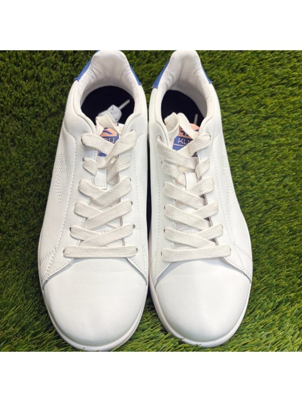 Kuru Roam Classic Court Womens Size 9.5 White Athletic Leather Shoes Sneakers - Picture 5 of 10